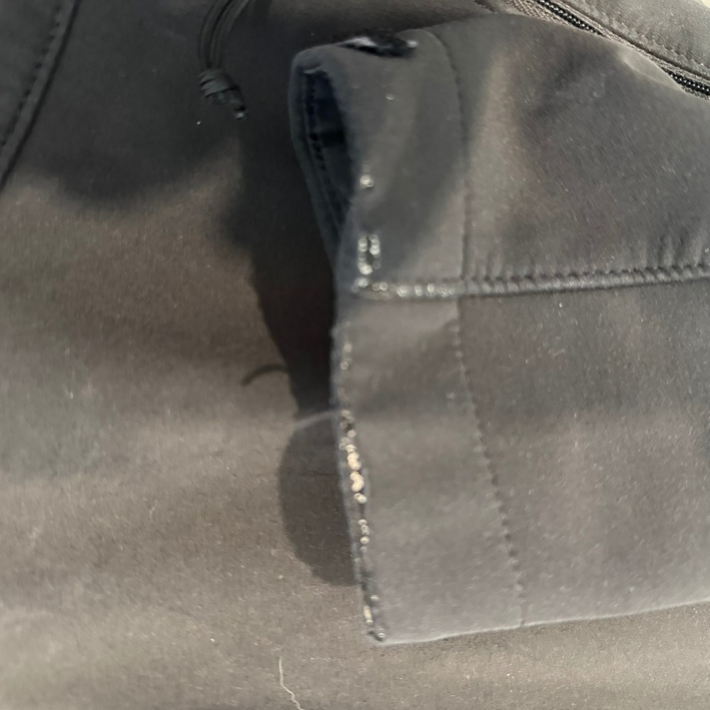 The North Face Apex Bionic Softshell Jacket Mens Small Black WindWall Full Zip - Picture 9 of 10